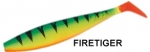 Виброхвост FOX Rage Pro Shad Firetails 7"/18cm - Fire Tiger