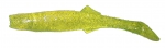Силиконовая приманка Mann's HardNose Mullet HNM35-05 Chartreuse MF  Длина 3,5" (9 см), Цвет Chartreuse MF