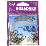 Поводок Kosadaka Classic 7004-32 1x7 30см 28кг (упаковка - 5шт)